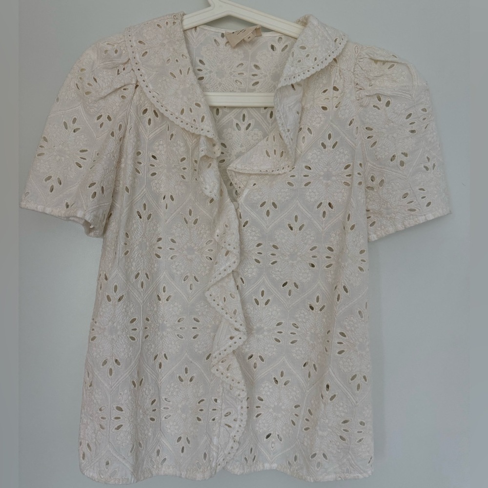 Sezane Blouse Irene - Ecru